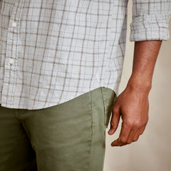 Orvis | Men's Sunderland Brushed Twill Long-Sleeve Shirt