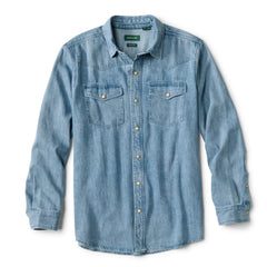 Orvis | Denim Long-Sleeve Western Shirt
