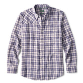 Orvis | Space-Dyed Plaid Long-Sleeve Shirt