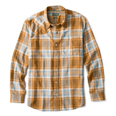 Orvis | Space-Dyed Plaid Long-Sleeve Shirt