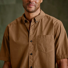 Orvis | Garment-Dyed Poplin Short-Sleeve Shirt