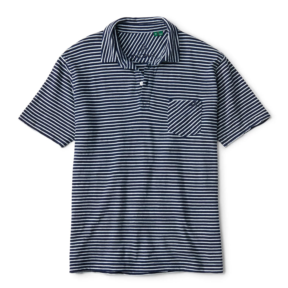 Orvis | Angler's Indigo Striped Polo