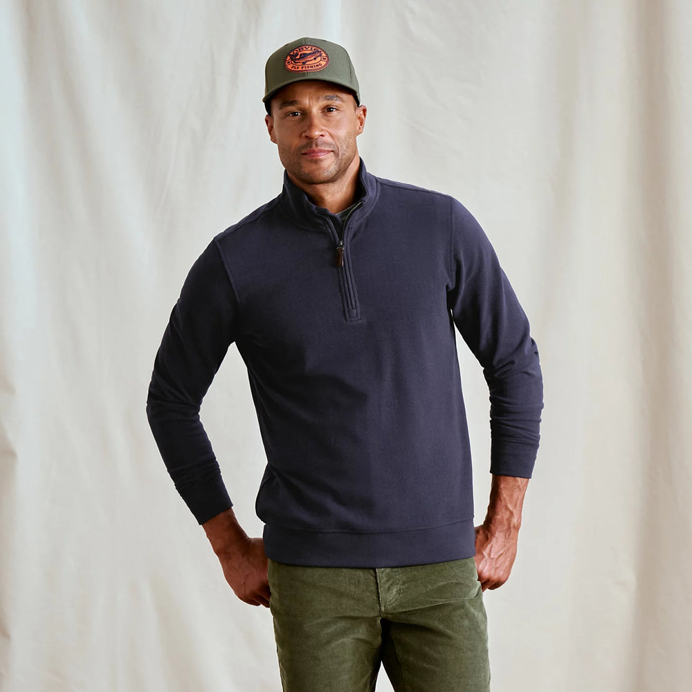 Orvis | Men's Snowy River 1/4-Zip Sweatshirt