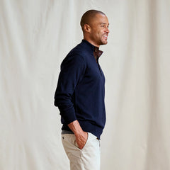 Orvis | Merino Button Mockneck Sweater
