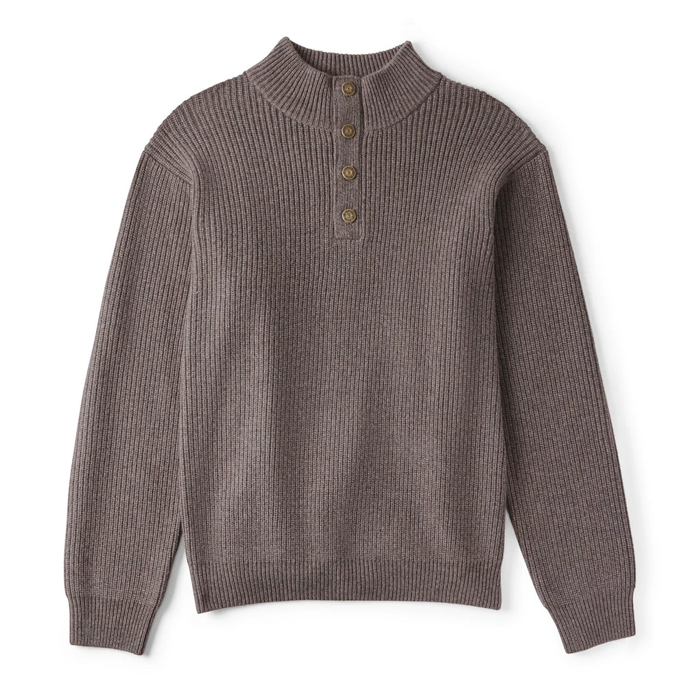 Orvis | Quail Creek Button Mockneck Pullover