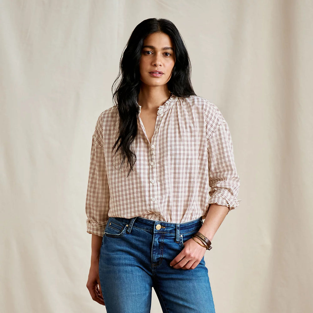 Orvis | Women's Sunderland Brushed Twill Long-Sleeve Top