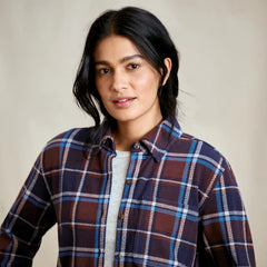Orvis | Women's Snowy River Button-Down Long-Sleeve Shirt