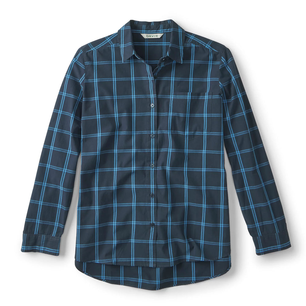 Orvis | Women's Heritage Poplin Plaid Long-Sleeve Shirt