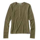 Orvis | Ribbed Henley Long-Sleeve Tee