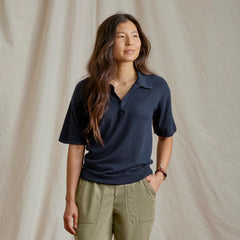 Orvis | Featherweight Cashmere Polo Tee