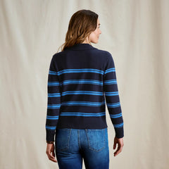 Orvis | Brookside Striped Polo Sweater
