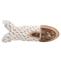 Orvis | Rope Crunch Fish Dog Toy