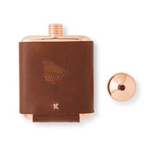 Orvis | Whiskey Leatherworks Personalized Copper Flask