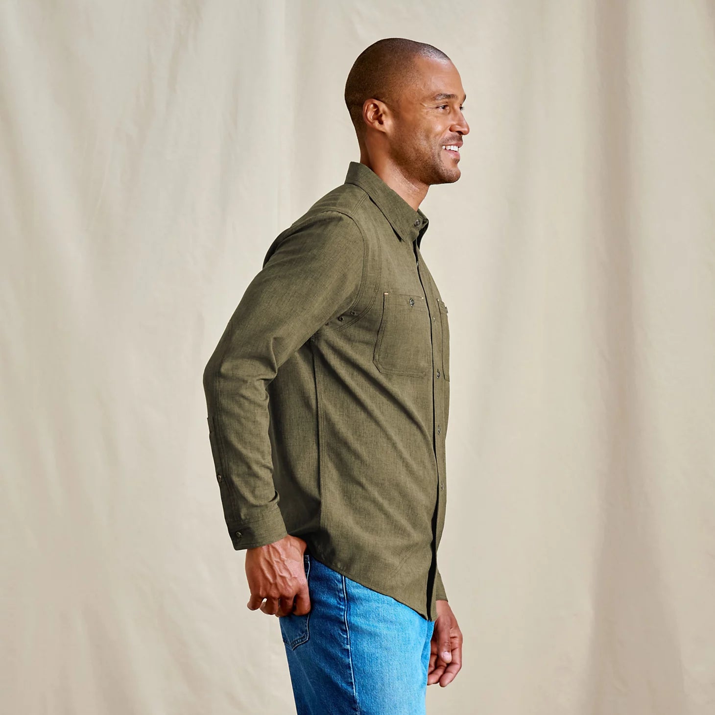Orvis | Men's Tech Chambray Long-Sleeve Work Shirt