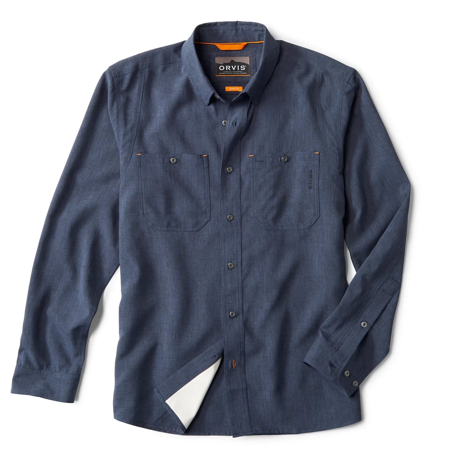 Orvis | Men's Tech Chambray Long-Sleeve Work Shirt