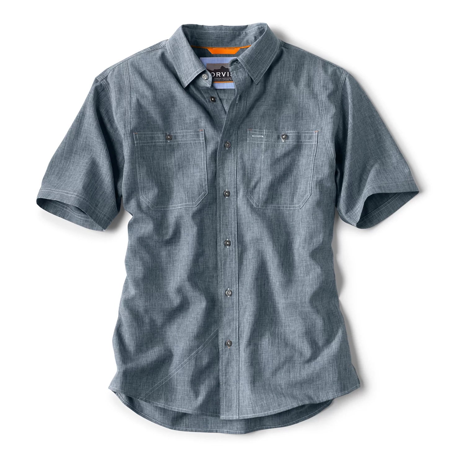 Orvis | Men's Tech Chambray Short-Sleeve Work Shirt
