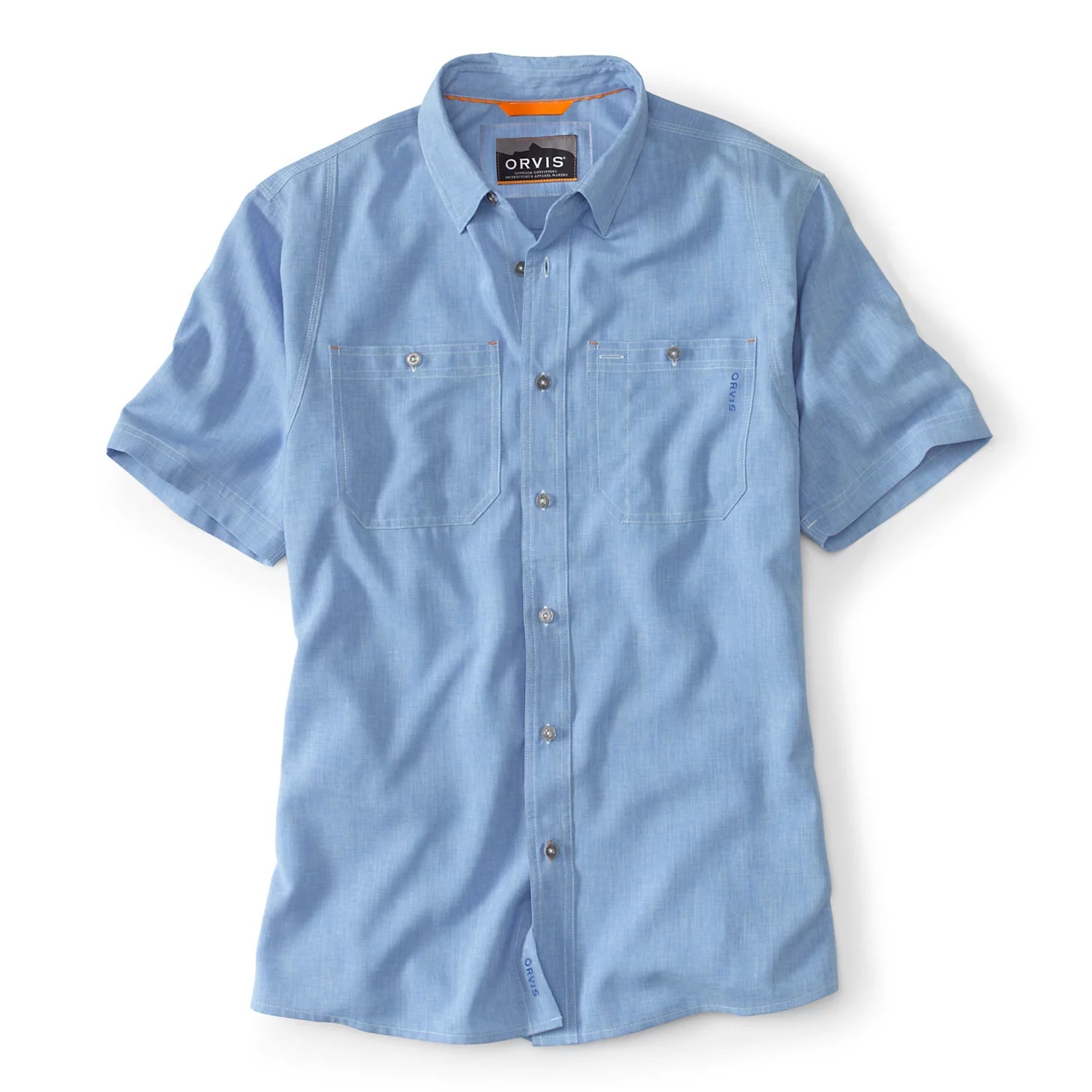 Orvis | Men's Tech Chambray Short-Sleeve Work Shirt