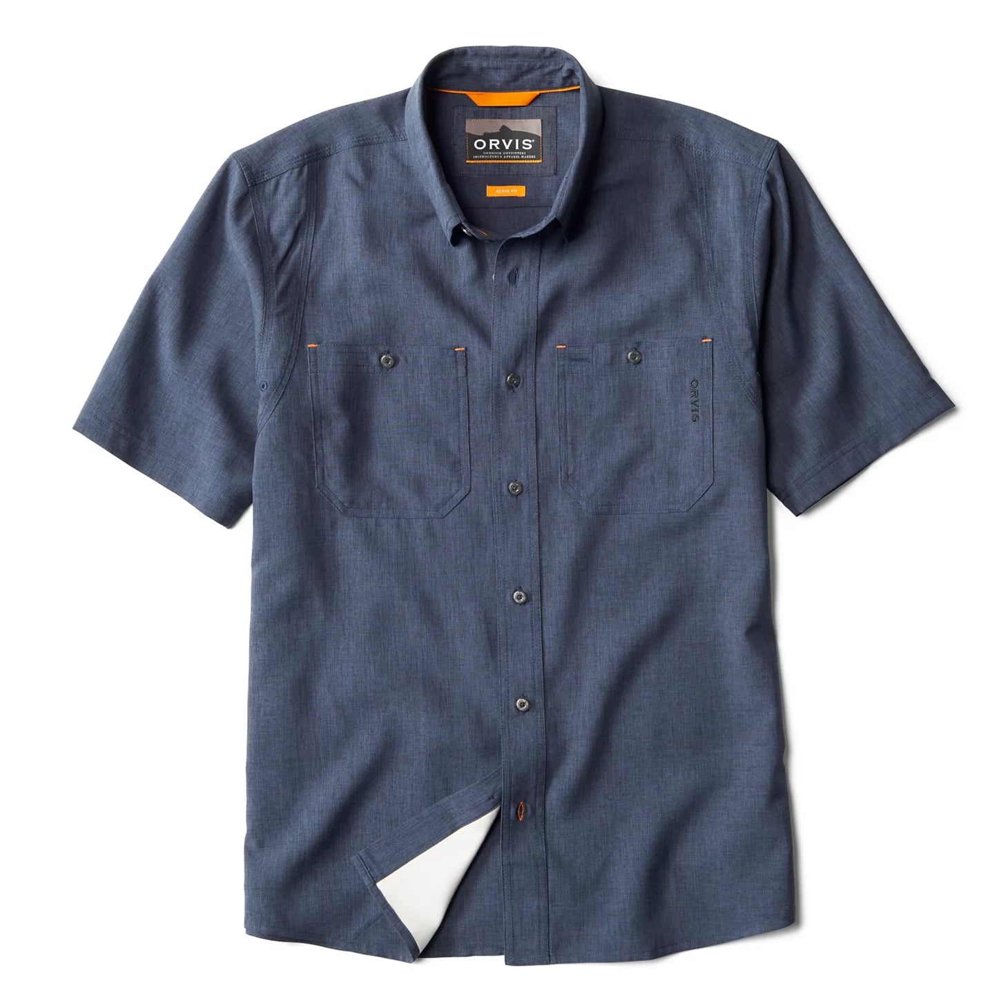 Orvis | Men's Tech Chambray Short-Sleeve Work Shirt