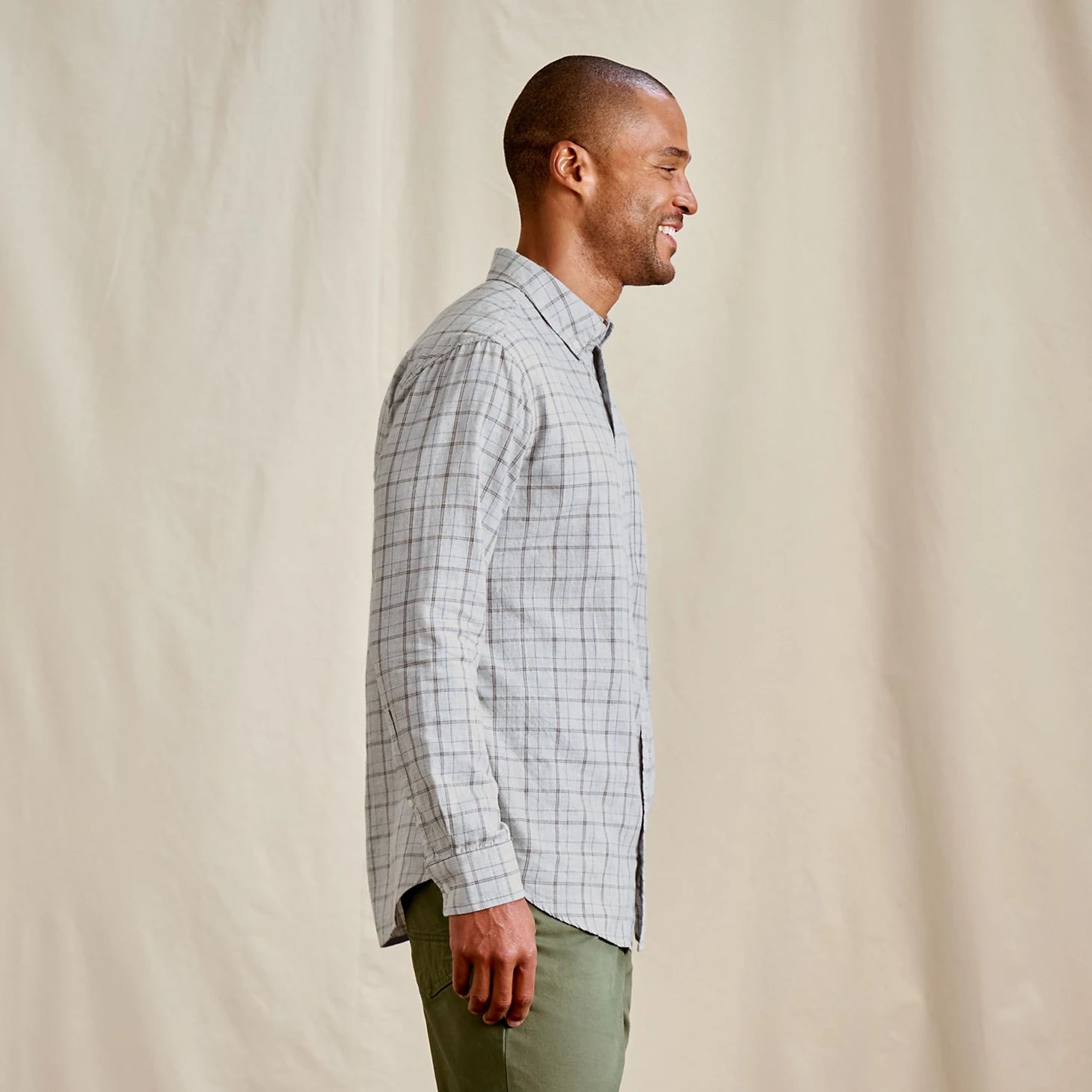 Orvis | Men's Sunderland Brushed Twill Long-Sleeve Shirt
