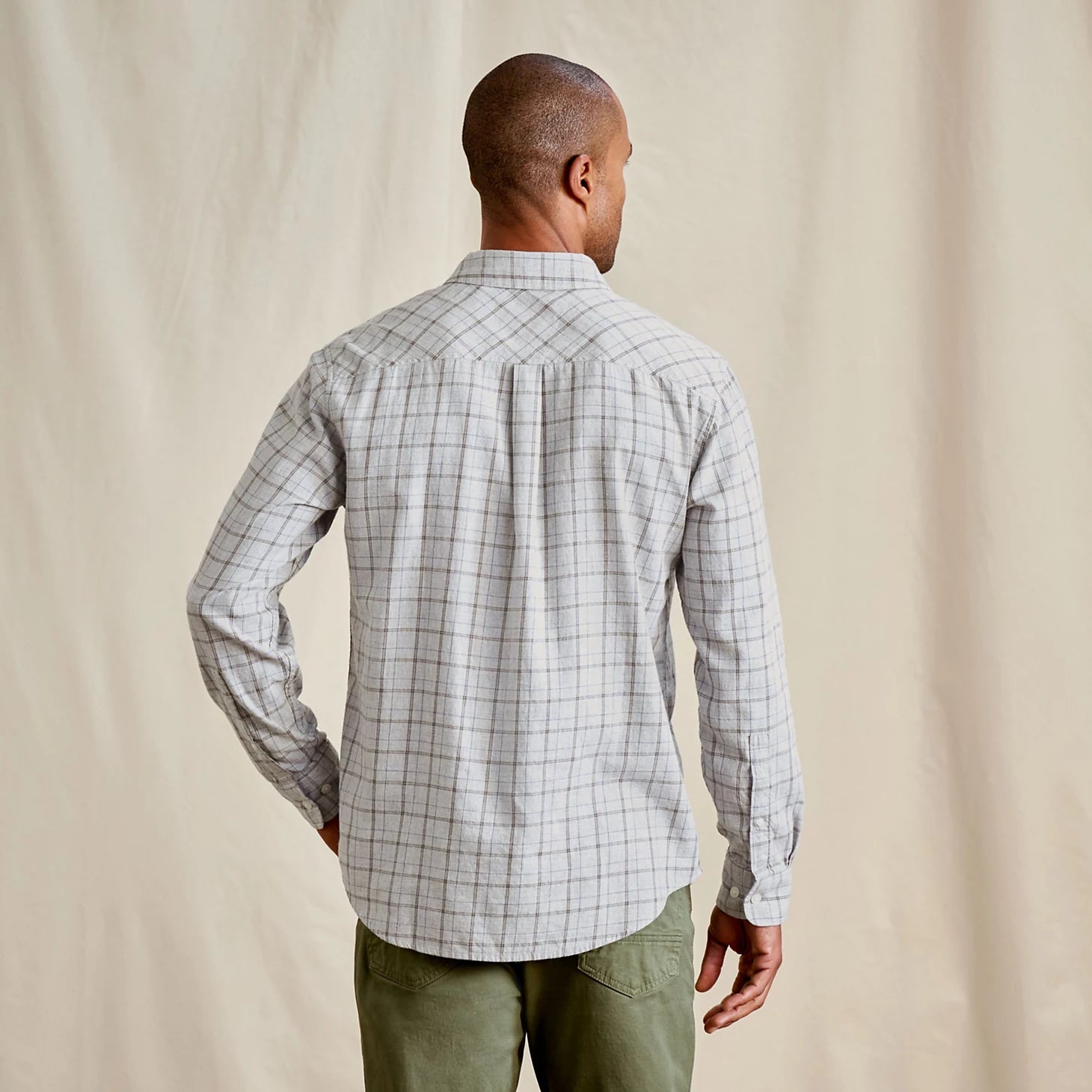 Orvis | Men's Sunderland Brushed Twill Long-Sleeve Shirt