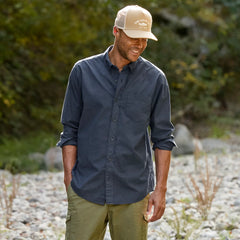 Orvis | Garment-Dyed Poplin Long-Sleeve Shirt