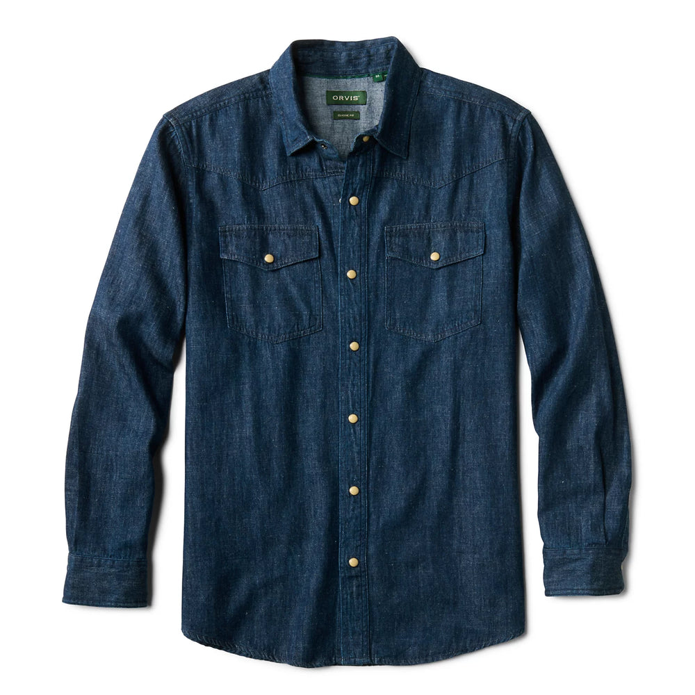 Orvis | Denim Long-Sleeve Western Shirt