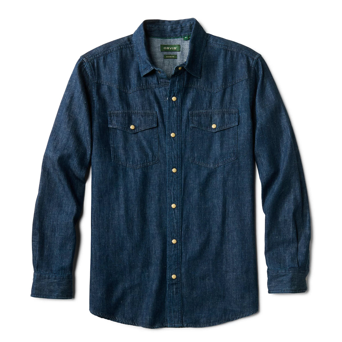 Orvis | Denim Long-Sleeve Western Shirt