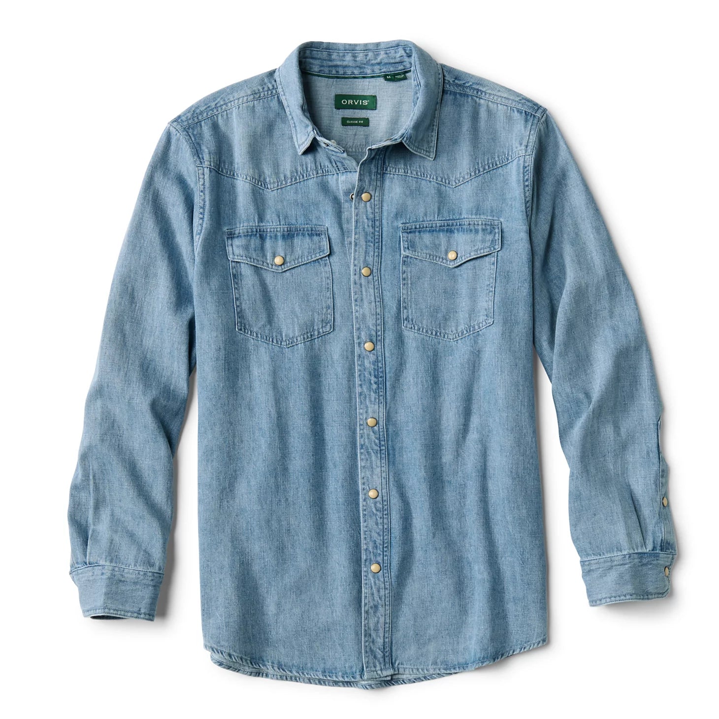 Orvis | Denim Long-Sleeve Western Shirt