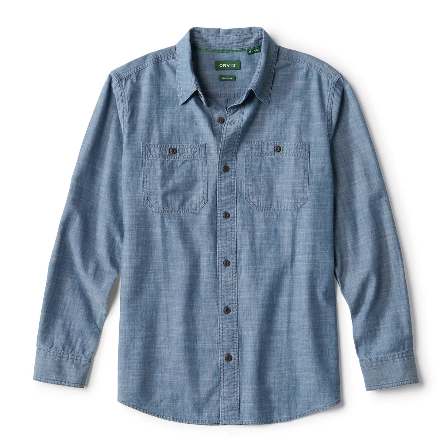 Orvis | Men's Chambray Long-Sleeve Work Shirt