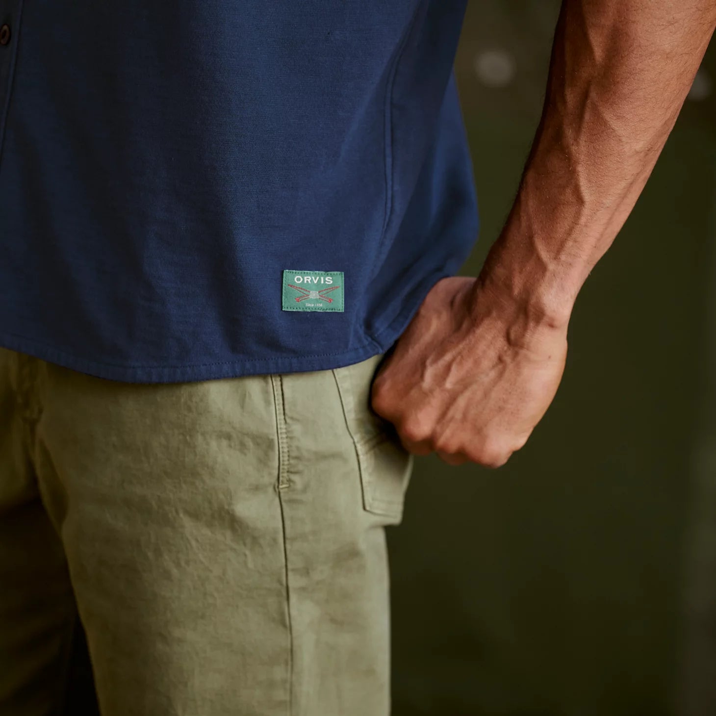 Orvis | Men's Bromley Knit Button-Down Short-Sleeve Shirt