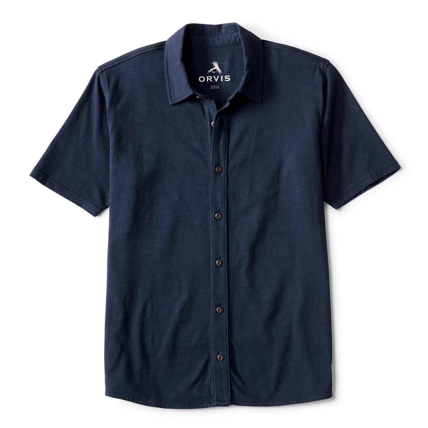 Orvis | Men's Bromley Knit Button-Down Short-Sleeve Shirt
