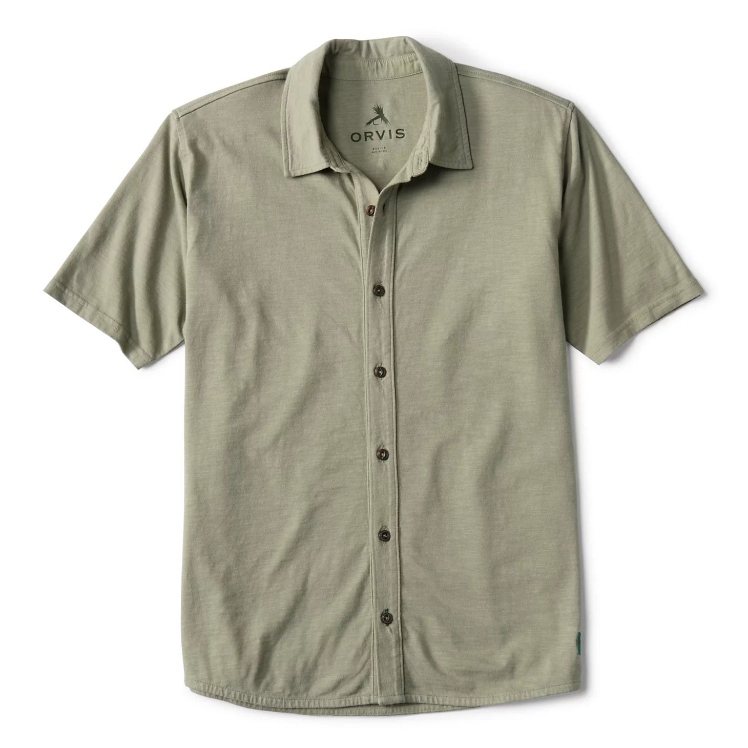 Orvis | Men's Bromley Knit Button-Down Short-Sleeve Shirt
