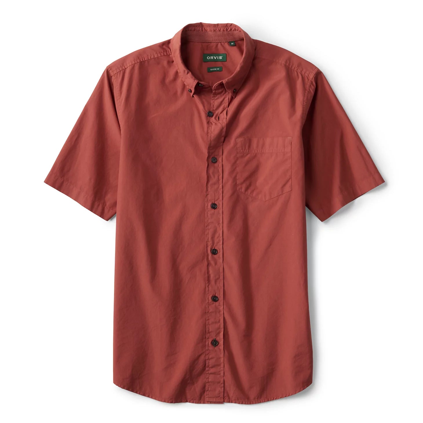Orvis | Garment-Dyed Poplin Short-Sleeve Shirt
