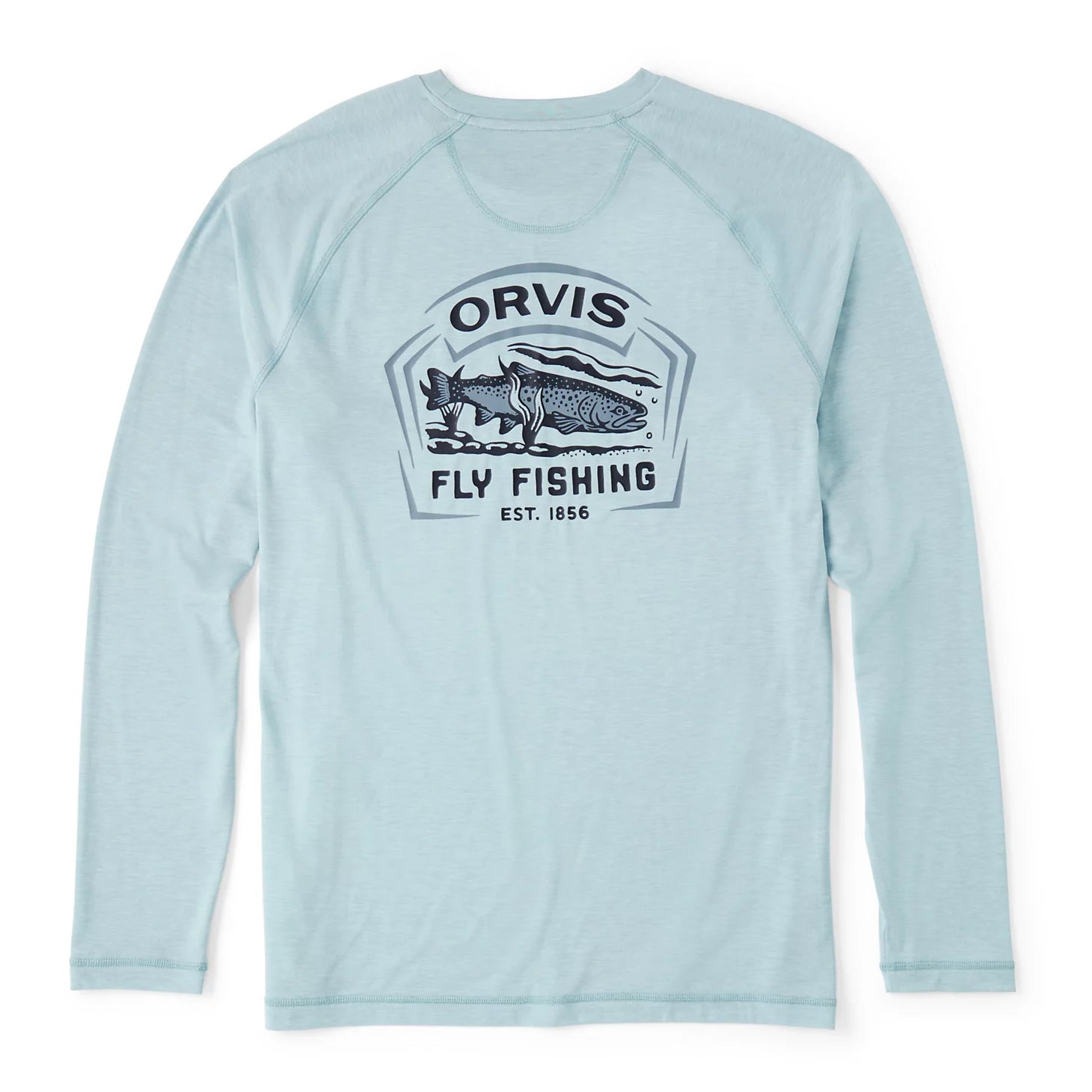 Orvis | Men's DriCast™ Long-Sleeve Graphic Crew