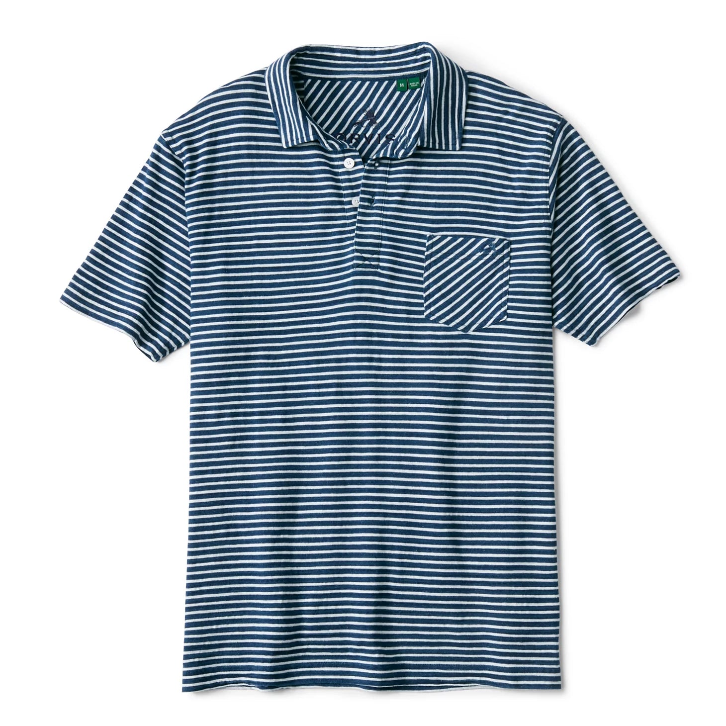 Orvis | Angler's Indigo Striped Polo