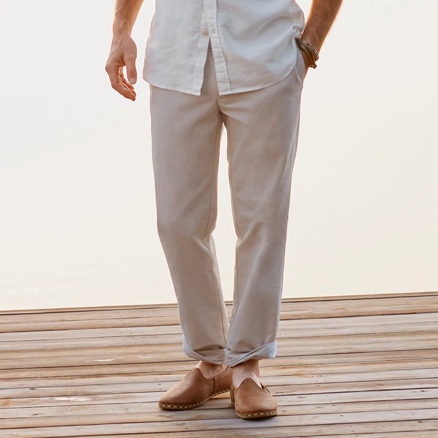 Orvis | Ultimate Khakis Trim Fit Plain-Front Pants
