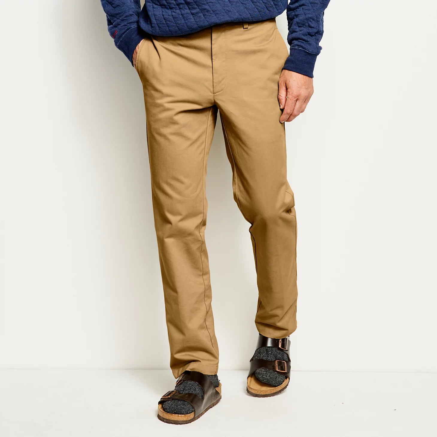 Orvis | Ultimate Khakis Trim Fit Plain-Front Pants