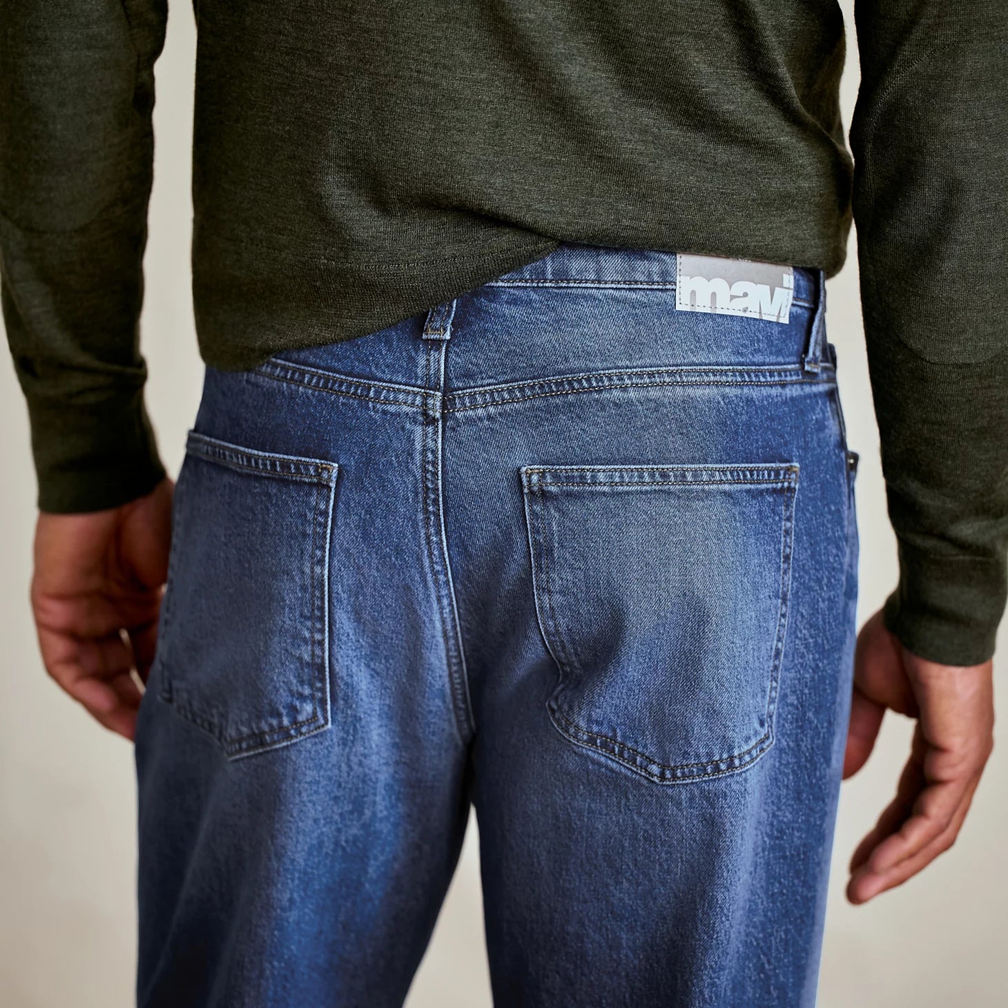 Orvis | Mavi® Marcel Classic Blue Loose Straight-Leg Jeans