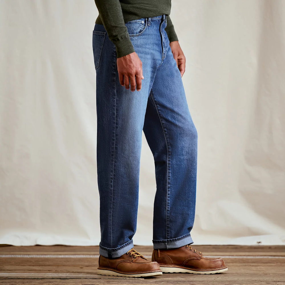 Orvis | Mavi® Marcel Classic Blue Loose Straight-Leg Jeans