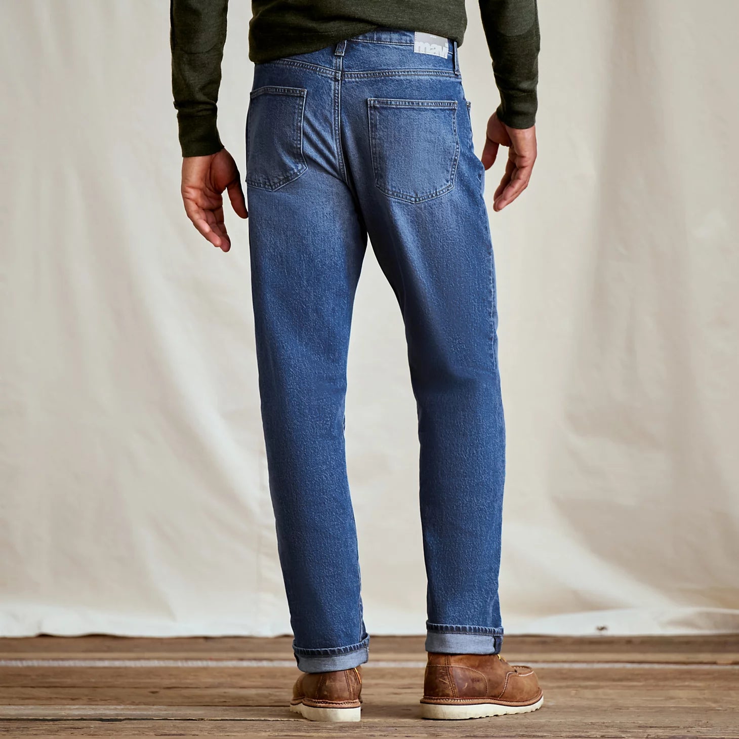 Orvis | Mavi® Marcel Classic Blue Loose Straight-Leg Jeans