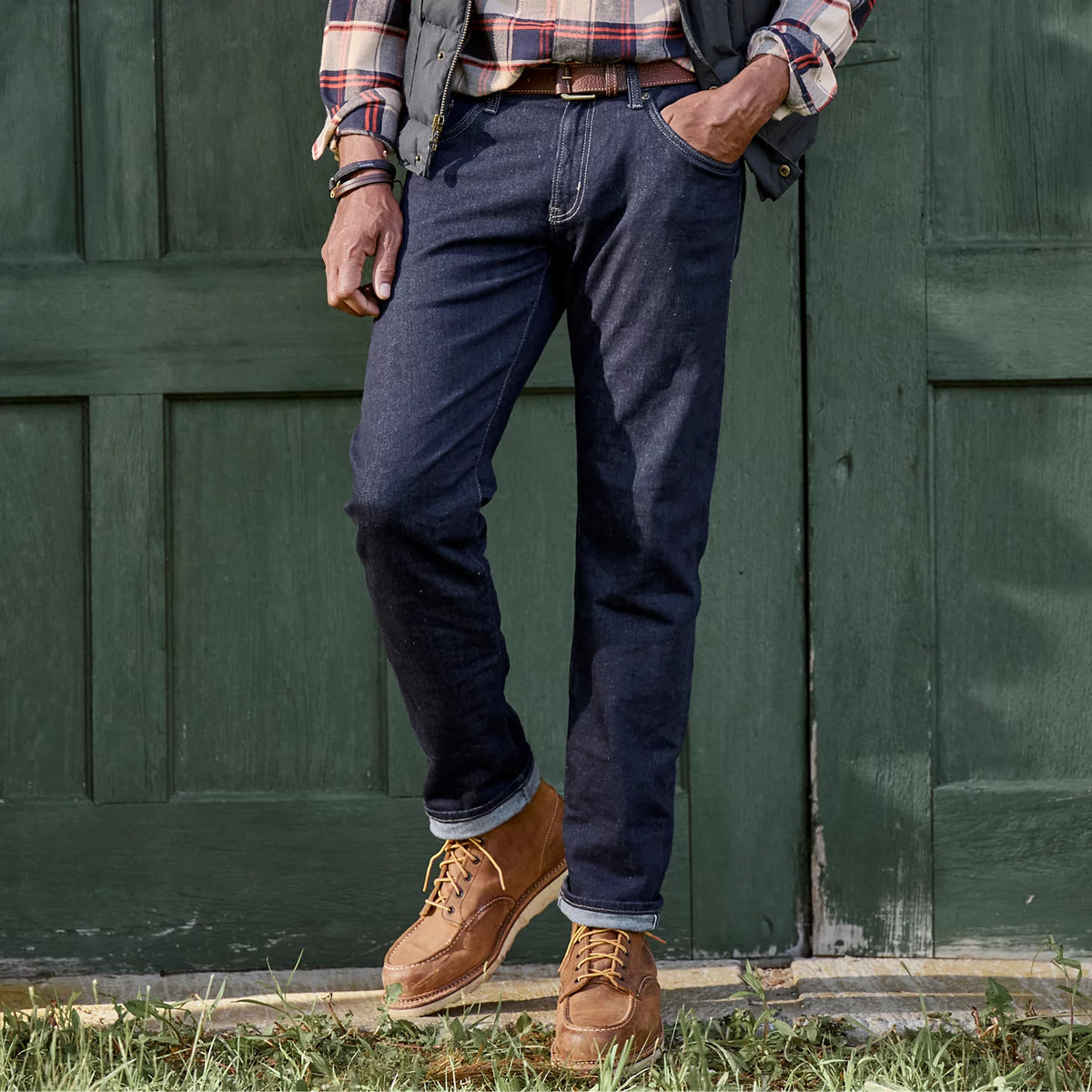 Orvis | Mavi Marcus Organic Selvedge Denim Slim Straight Jeans