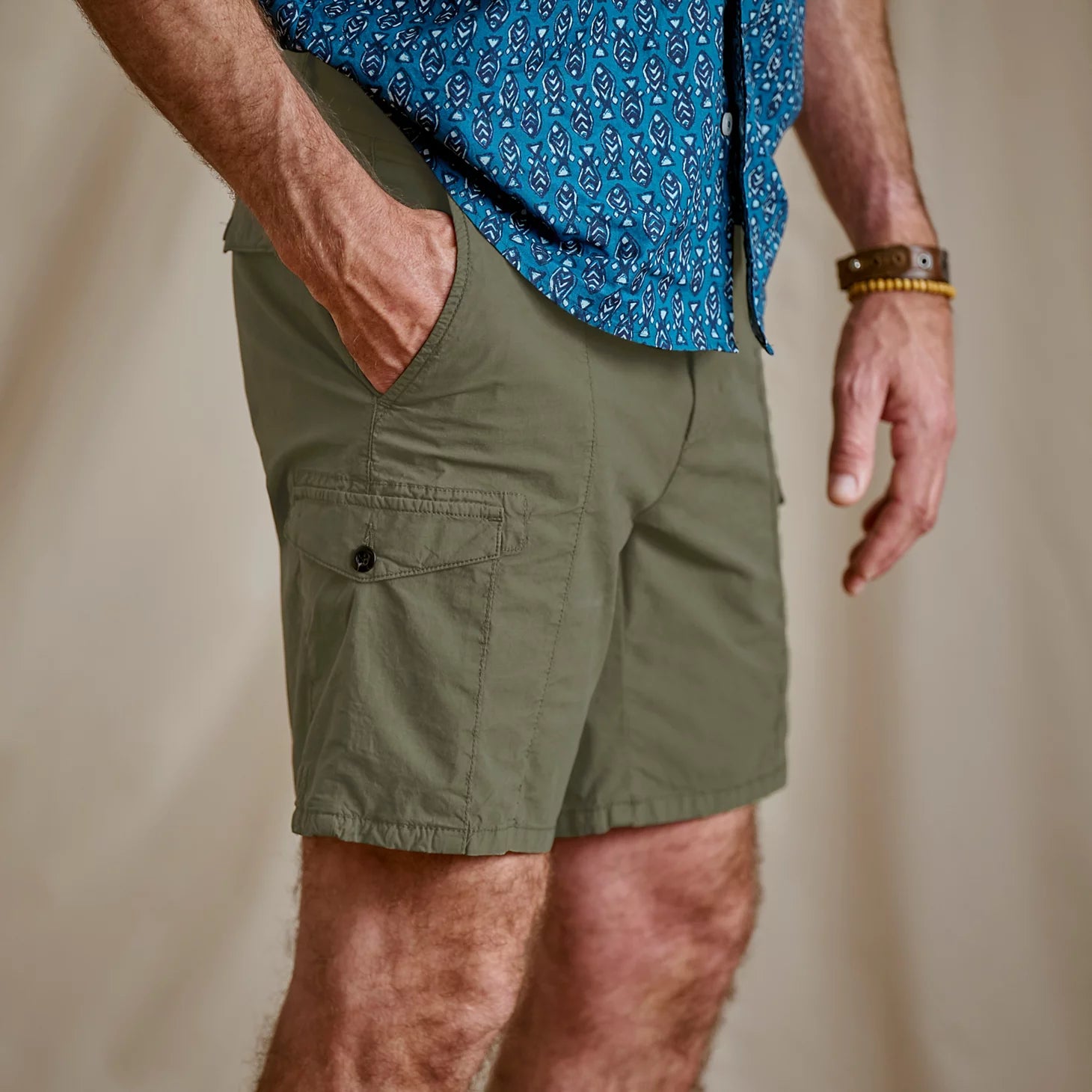 Orvis | Men's 1856 Stretch Poplin Cargo Shorts
