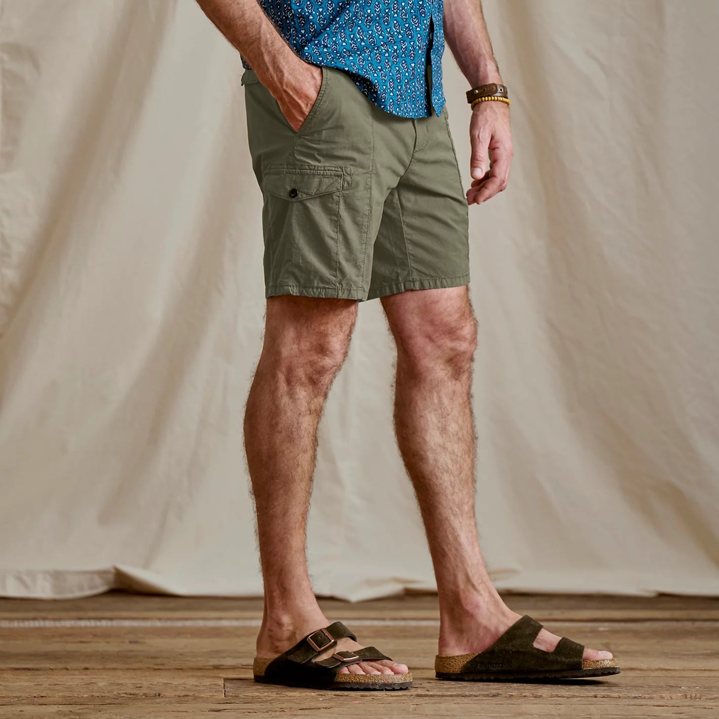 Orvis | Men's 1856 Stretch Poplin Cargo Shorts