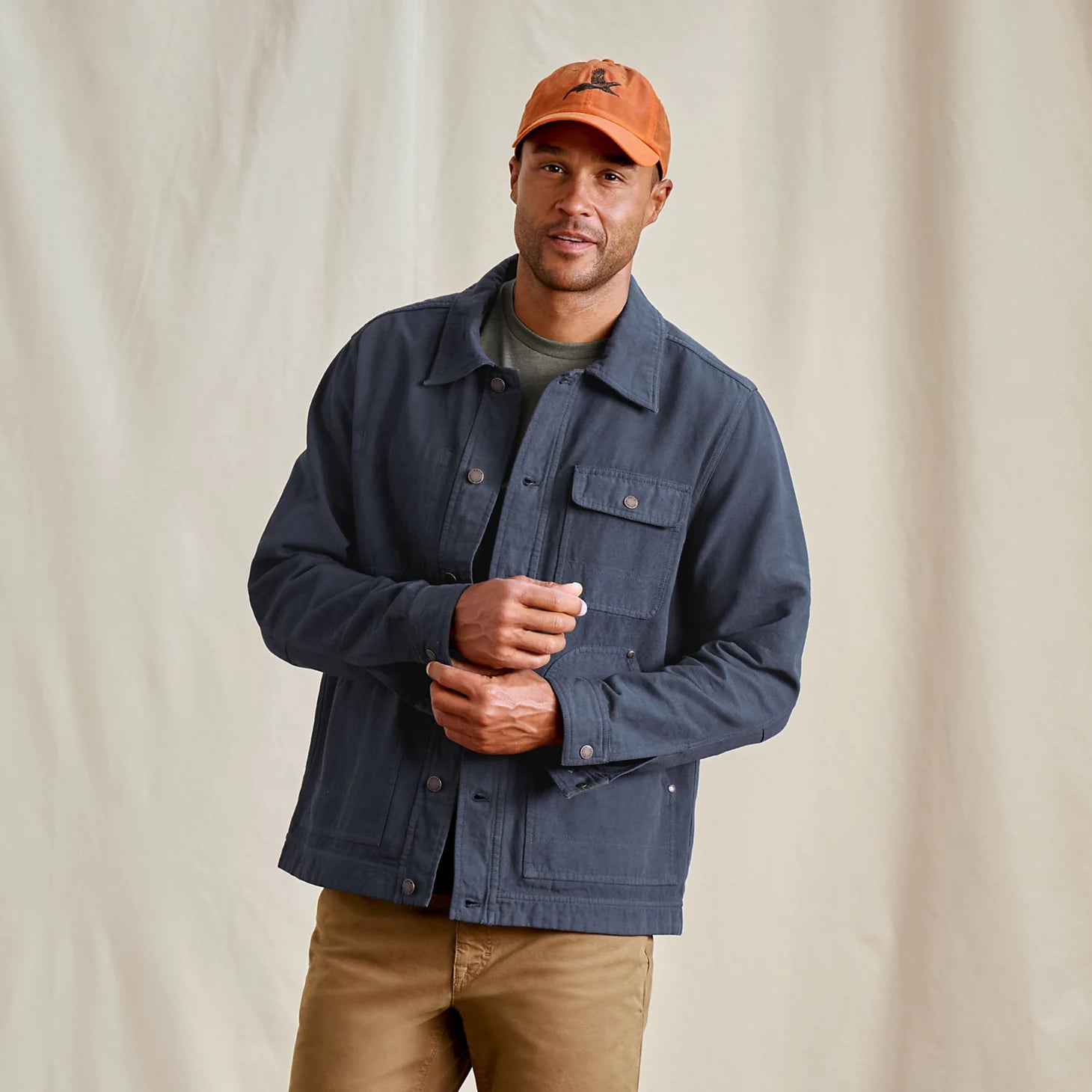 Orvis | Garment-Dyed Hemp-Blend Utility Jacket