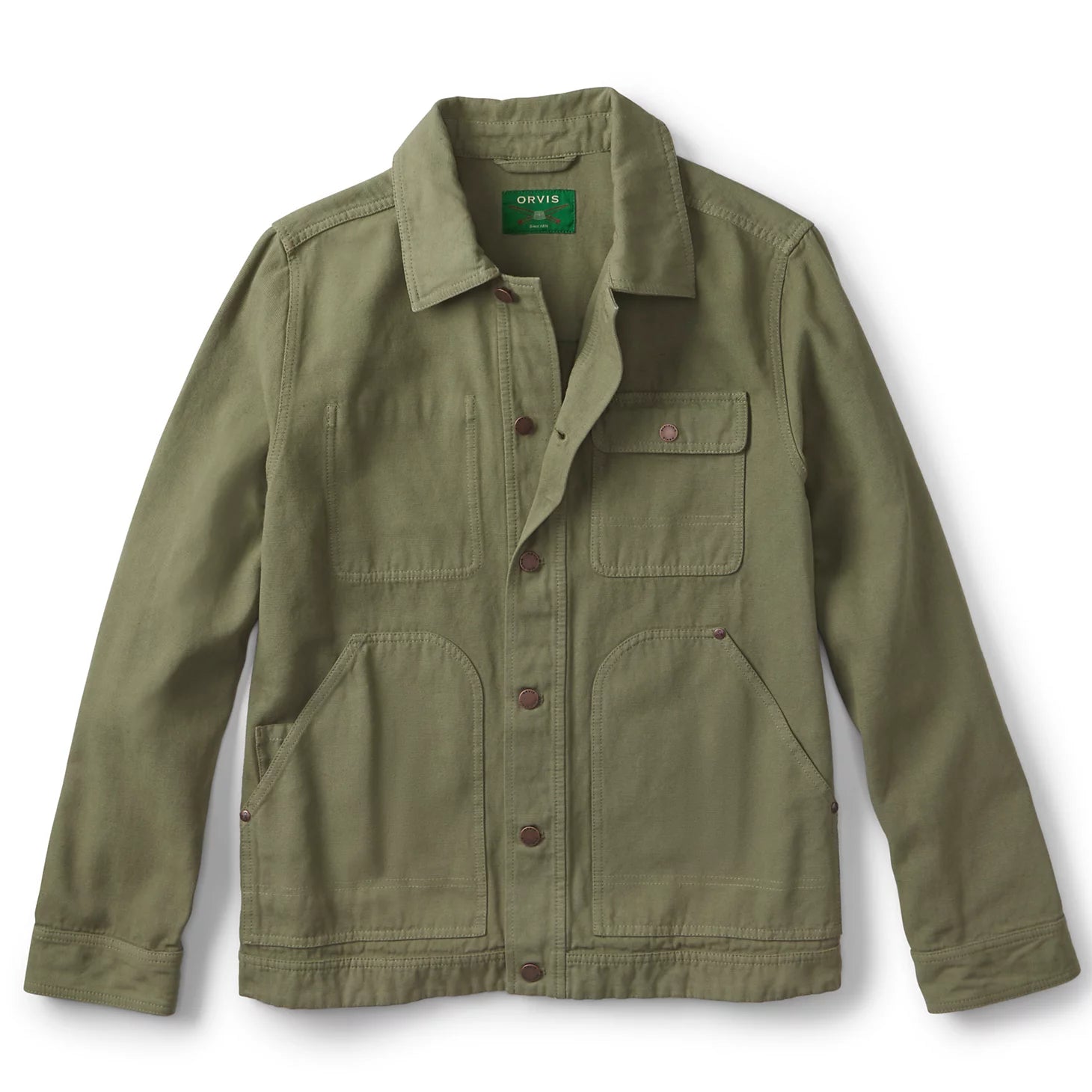 Orvis | Garment-Dyed Hemp-Blend Utility Jacket