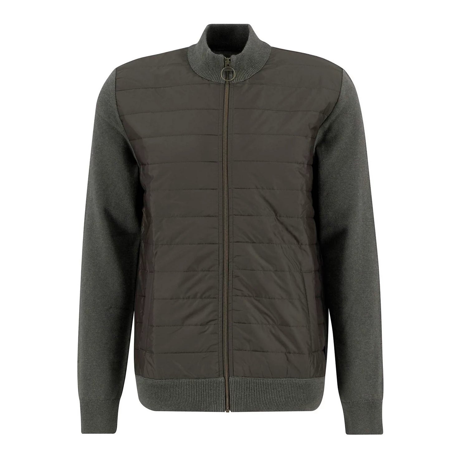 Orvis | Barbour® Essential Carn Baffle Zip-Through Knitted Sweater