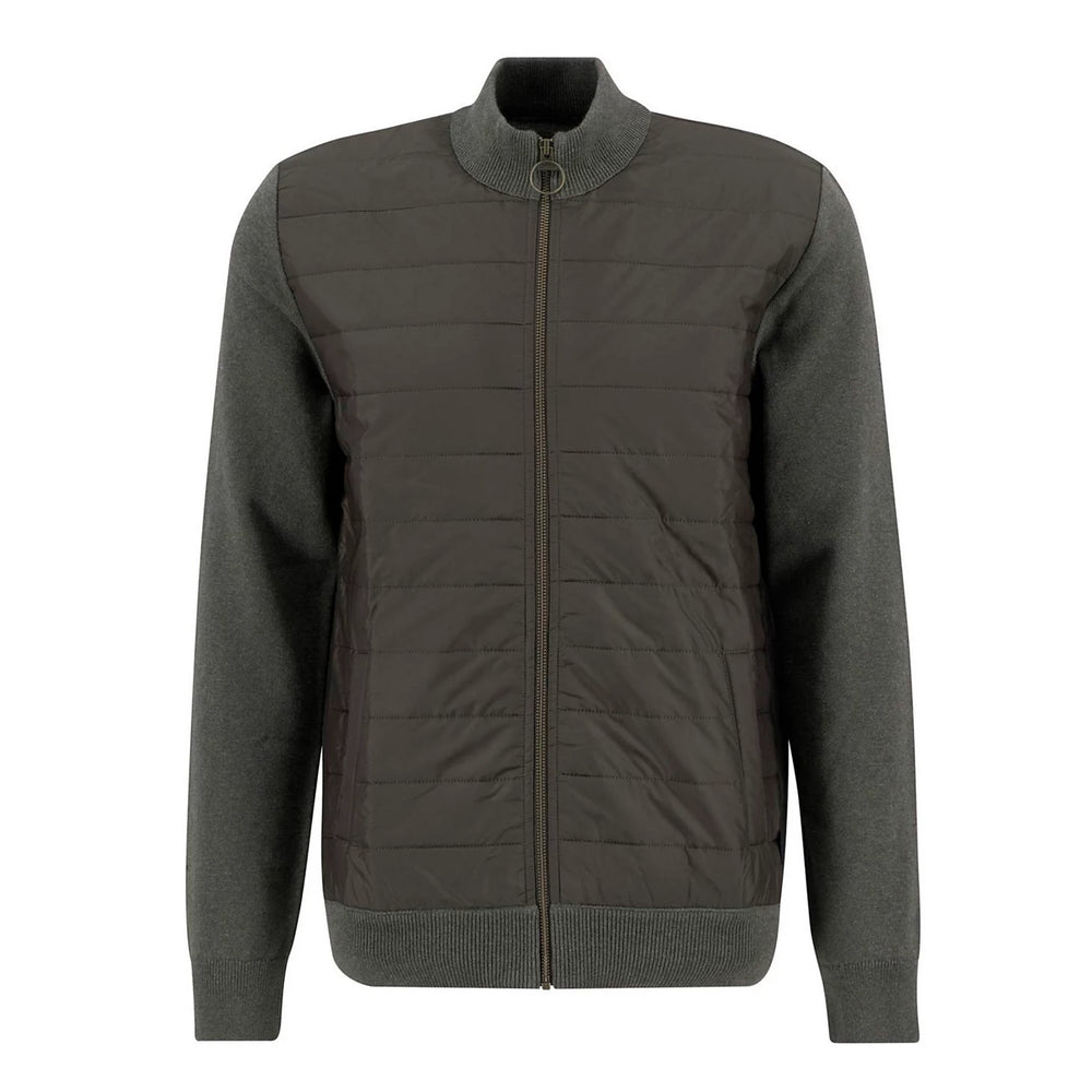 Orvis | Barbour® Essential Carn Baffle Zip-Through Knitted Sweater