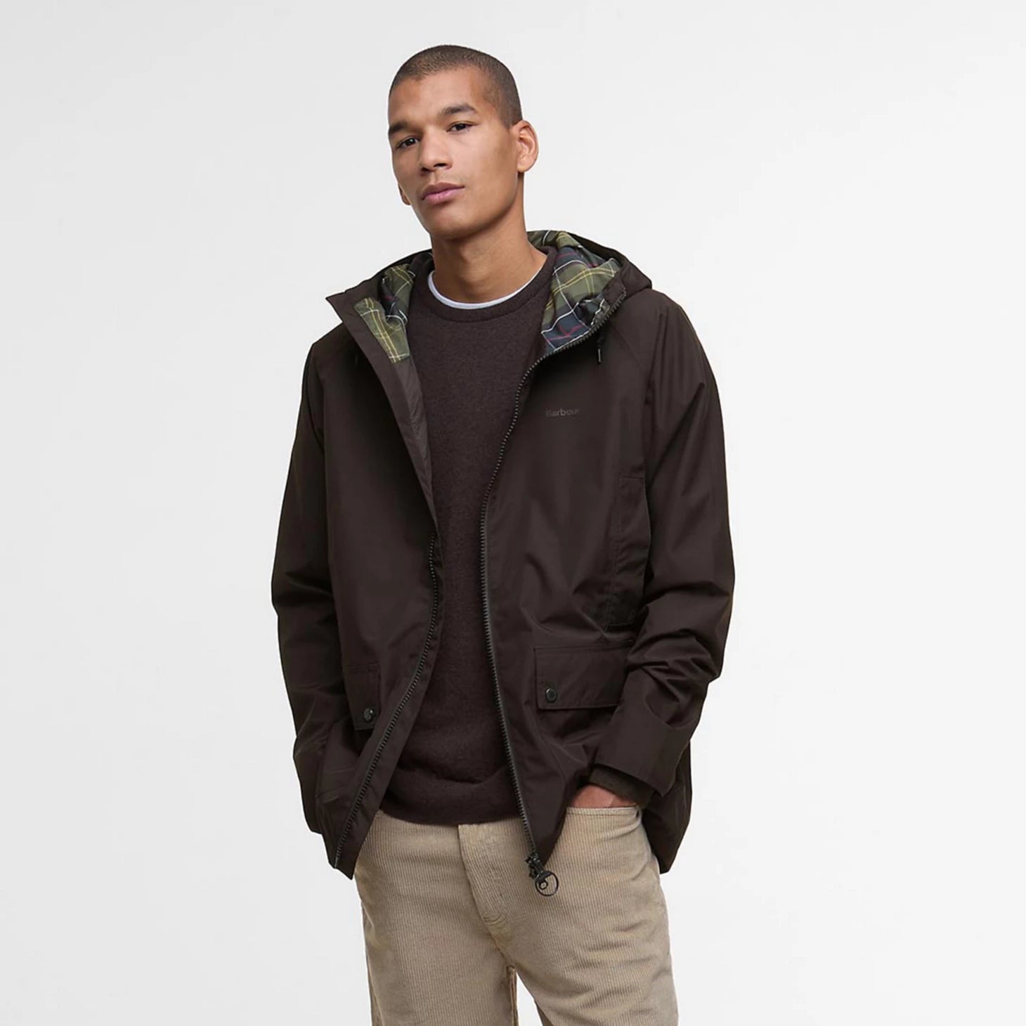Orvis | Barbour® Hooded Domus Waterproof Jacket
