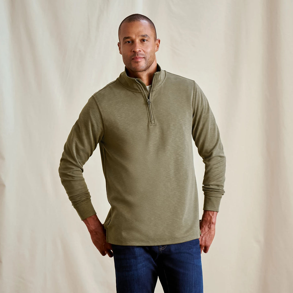 Orvis | Three Forks 1/4-Zip Sweatshirt