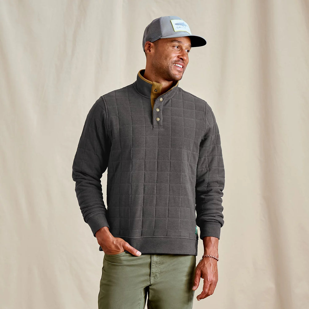 Orvis | Men's Battenkill Quilted 1/4-Snap Sweatshirt